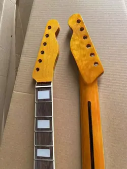 21 FRET TL GUITAR NECK ROSEWOOD MAPLE FINGERBOARD FOR FENDER TELE REPLACEMENT