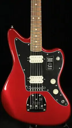 FENDER PLAYER JAZZMASTER CANDY APPLE RED PAU FERRO ELECTRIC GUITAR
