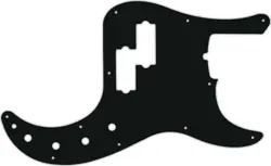 WD CUSTOM PICKGUARD FOR FENDER 2019 AMERICAN ULTRA PRECISION BASS #01A BLACK ...