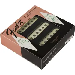 FENDER PURE VINTAGE '59 STRATOCASTER PICKUPS, SET OF 3, VINTAGE WHITE