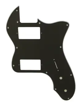 3 PLY BLACK PICKGUARD GUITAR PARTS FOR FENDER '72 TELECASTER THINLINE PAF GUITAR