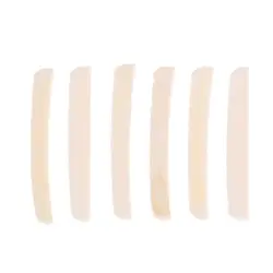 GUITAR BONE IVORY CURVED SLOTTED BONE NUT FOR FENDER STRATOCASTER TELE GUITA`VM
