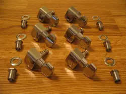 FENDER 2005 USA CHROME AMERICAN SEALED CAST TUNERS