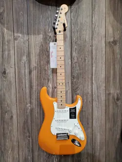 FENDER PLAYER STRATOCASTER ELECTRIC GUITAR CAPRI ORANGE