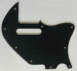 FOR FIT FENDER MERLE HAGGARD F HOLE TELECASTER STYLE GUITAR PICKGUARD 1PLY BLACK