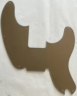 NEW GREAT-FOR FENDER TELECASTER PRECISION BASS  GUITAR PICKGUARD ACRYLIC GOLD