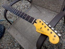 GENUINE FENDER LIC. RELIC STRAT NECK AGED NITRO 60S STRATOCASTER MR G'S CUSTOMS