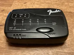 GENUINE ORIGINAL FENDER AT-3 AUTO GUITAR/ BASS TUNER