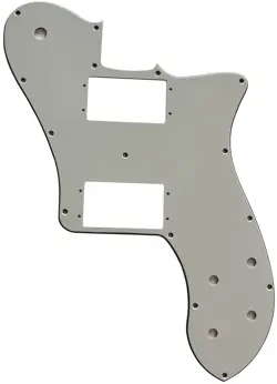 PICKGUARD FOR FENDER US '72 TELECASTER DELUXE REISSUE GUITAR 3-PLY-PARCHMENT