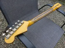 GENUINE FENDER LIC. RELIC STRAT NECK AGED NITRO 60-63 STRATOCASTER MR G'S CUSTOM