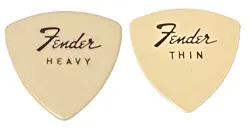 VINTAGE 1960S FENDER PRE-CBS-346-HEAVY & THIN- WHITE CELLULOID-UNUSED-LOT OF 2