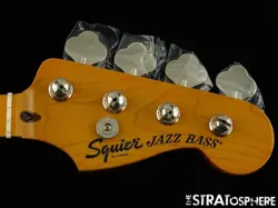 FENDER SQUIER CLASSIC VIBE 70S JAZZ J BASS NECK   TUNERS MAPLE BLOCK