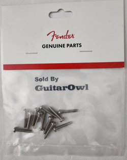 FENDER STRATOCASTER STRAT TELE PICKUP MOUNTING SCREWS 0048631049
