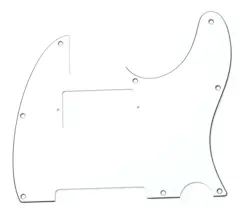 WHITE 3-PLY HUMBUCKER PICKGUARD FOR FENDER TELECASTER/TELE PG-9562-035