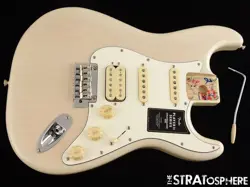 FENDER PLAYER II STRATOCASTER STRAT HSS LOADED BODY, ASH WHITE BLONDE