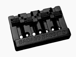 BLACK BADASS III  BASS BRIDGE FOR STRING THRU FENDER P/JAZZ BASS BB-3343-003