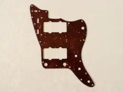 BROWN TORTOISE SHELL 4 PLY PICKGUARD FOR FENDER JAZZMASTER