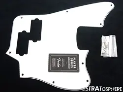 FENDER PLAYER JAGUAR BASS PICKGUARD GUITAR 3 PLY PARCHMENT
