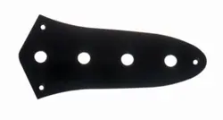 NEW - CONTROL PLATE FOR FENDER JAZZ BASS - BLACK