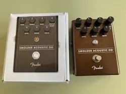FENDER SMOLDER ACOUSTIC OD OVERDRIVE GUITAR EFFECTS PEDAL
