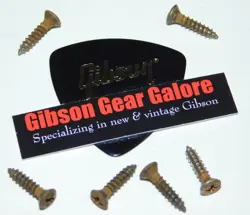 FENDER STRATOCASTER TREMOLO COVER SCREWS RELIC SET GUITAR PARTS 6 CUSTOM SHOP