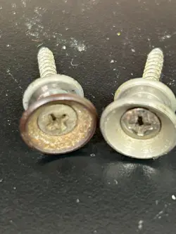 1961 FENDER STRAP BUTTONS TELECASTER STRATOCASTER JAZZ PRECISION BASS 1960 'S