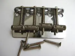 VINTAGE 80'S USA FENDER JAZZ BASS GUITAR BRIDGE TAILPIECE PART FOR PROJECT