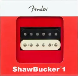 GENUINE FENDER SHAWBUCKER 1 HUMBUCKING GUITAR PICKUP - ZEBRA, BRIDGE OR NECK