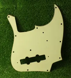 MONTREUX GUITARS JAZZ BASS PICKGUARD FOR USA FENDER MINT GREEN 3 PLY