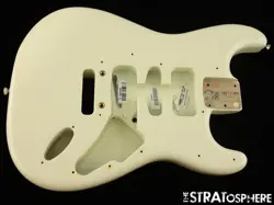 FENDER AMERICAN PROFESSIONAL II STRATOCASTER BODY, STRAT OLYMPIC WHITE