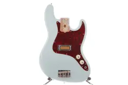 FENDER GOLD FOIL JAZZ BASS BODY SONIC BLUE FINISH FULLY LOADED