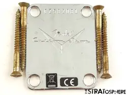 USA FENDER CUSTOM SHOP 62 STRAT RELIC NECK PLATE STRATOCASTER SERIAL #