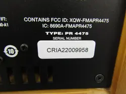 PR4475 AMPLIFIER