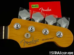 FENDER AMERICAN PROFESSIONAL II PRECISION P BASS NECK   TUNERS '63 