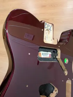 OXBLOOD TELECASTER BODY