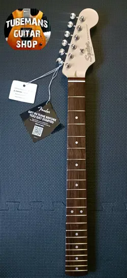 NEW SQUIER NECK WITH LOCKING TUNERS