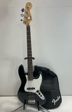 FENDER BASS GUITAR - SQUIER J BASS-W/ACCESS.
