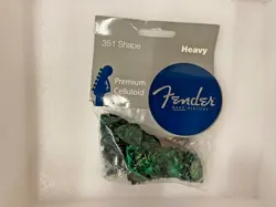 GENUINE FENDER 351 PREMIUM PICKS, 144 PACK HEAVY