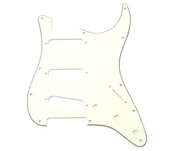 FENDER PARCHMENT 3-PLY STANDARD STRATOCASTER/STRAT PICKGUARD 099-1374-000