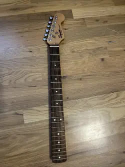 FENDER SQUIER STRATOCASTER NECK W/ TUNERS