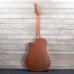 FENDER REDONDO PLAYER ACOUSTIC ELECTRIC GUITAR AS IS TOP CRACK