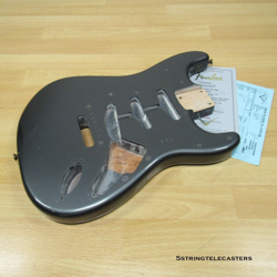 FENDER CUSTOM SHOP LTD ED 69 RELIC STRATOCASTER BODY CHARCOAL FROST METALLIC
