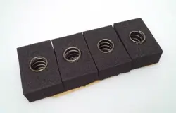 TRUE CUSTOM SHOP PICKUP HEIGHT ADJUSTMENT PADS WITH SPRINGS FOR FENDER P BASS