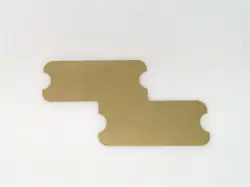 TRUE CUSTOM SHOP VINTAGE REPRODUCTION BRASS PICKUP SHIELD FOR FENDER P BASS