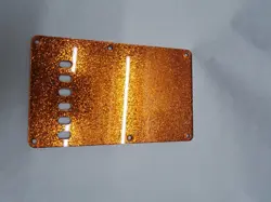 COPPER GLITTER SPARKLE TREMOLO TREM SPRING COVER  FITS FENDER STRAT STRATOCASTER