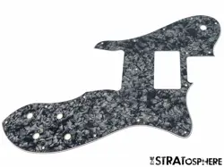 *NEW PICKGUARD FOR FENDER VINTAGE '72 CUSTOM RI TELECASTER TELE BLACK PEARLOID