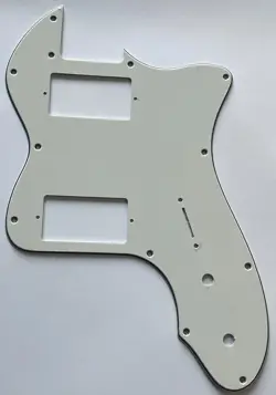 FOR FIT FENDER TELECASTER '72 THINLINE PAF GUITAR PICKGUARD 3 PLY PARCHMENT