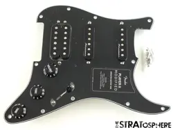 FENDER PLAYER II MODIFIED STRAT HSS LOADED PICKGUARD NOISELESS PUSH/PULL BLACK