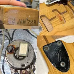 1972 STRATOCASTER NATURAL