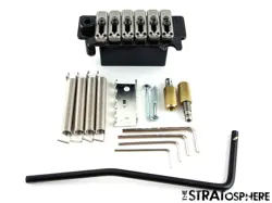 *NEW WILKINSON 2 POINT TREMOLO FOR FENDER STRATOCASTER KNIFE BLACK WVS50IIK-BK